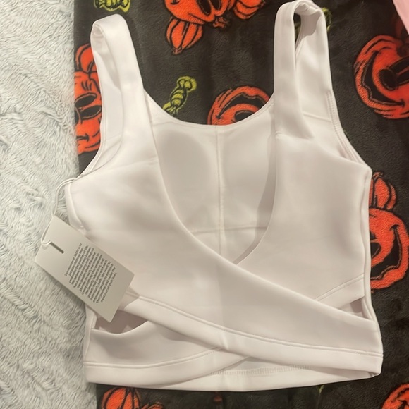 J80Fit Backless tank- white - Picture 2 of 2